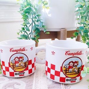 Set of 2 Campbell’s Summer Harvest Mugs